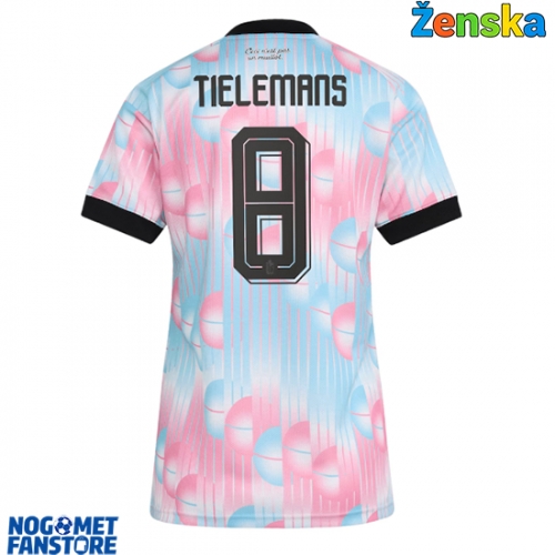 Belgija Youri Tielemans #8 Gostujuci Dres za Ženska SP 2026 Kratak Rukav